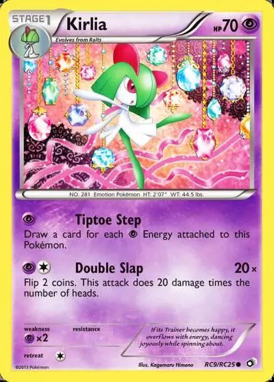 Kirlia RC9/113 Legendary Treasures Pokemon card