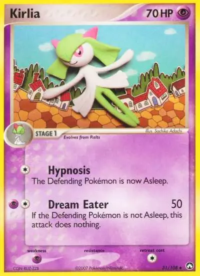 Kirlia 31/108 Power Keepers Pokemon card