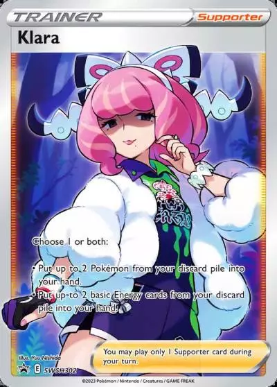 Klara SWSH302/307 SWSH Black Star Promos Pokemon card