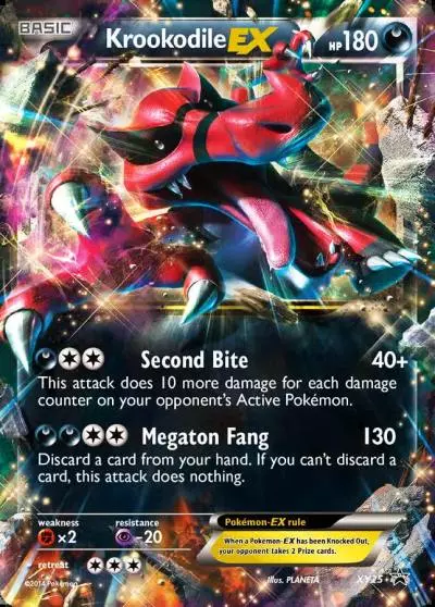 Krookodile-EX XY25/211 XY Black Star Promos Pokemon card