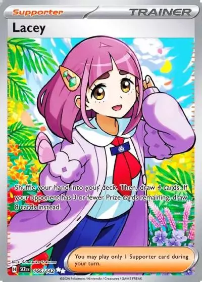 Lacey 166/142 Stellar Crown Pokemon card