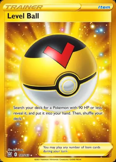 Level Ball 181/163 Battle Styles Pokemon card