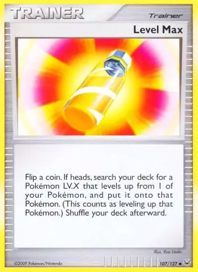Level Max 107/127 Platinum Pokemon card