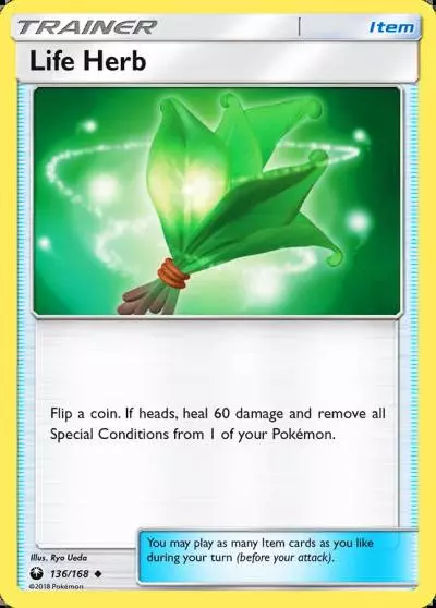Life Herb 136/168 Celestial Storm Pokemon card