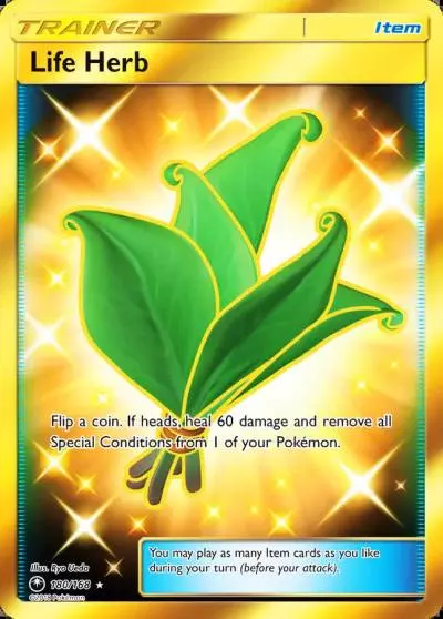 Life Herb 180/168 Celestial Storm Pokemon card