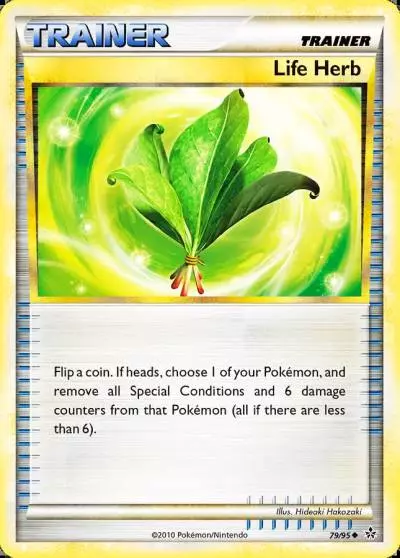 Life Herb 79/95 HS—Unleashed Pokemon card