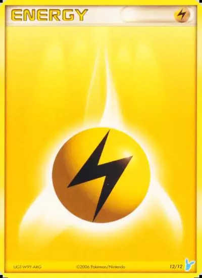 Lightning Energy 12/12 EX Trainer Kit 2 Minun Pokemon card