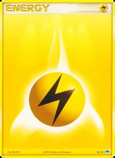 Lightning Energy 10/10 EX Trainer Kit Latios Pokemon card