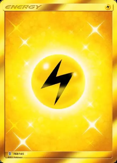 Lightning Energy 168/145 Guardians Rising Pokemon card