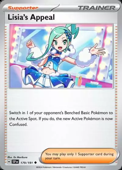 Lisia's Appeal 179/191 Surging Sparks Pokemon card