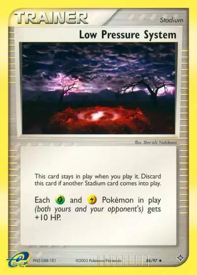 Low Pressure System 86/97 Dragon Pokemon card