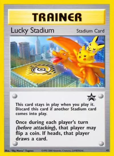 Lucky Stadium 41/53 Wizards Black Star Promos Pokemon card