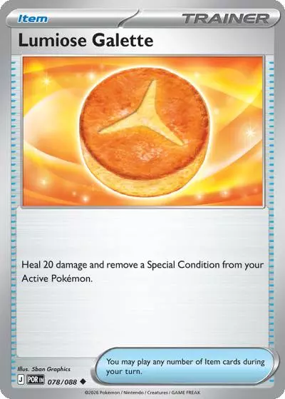 Lumiose Galette 78/88 Perfect Order Pokemon card