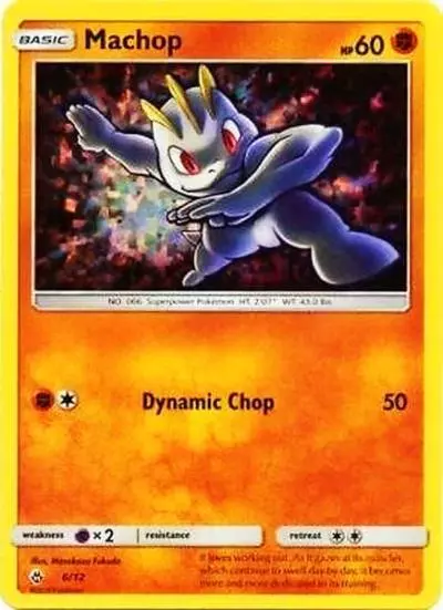 Machop 6/12 McDonald's Collection 2018 Pokemon card