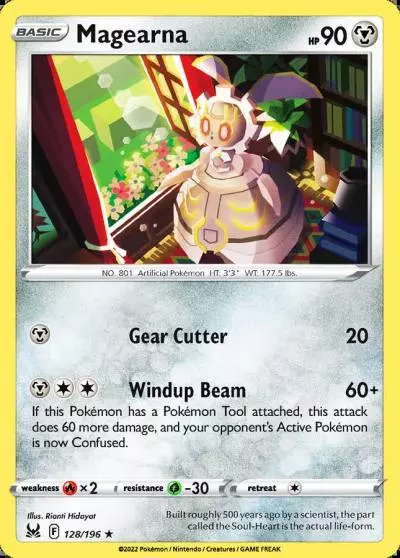 Magearna 128/196 Lost Origin Pokemon card