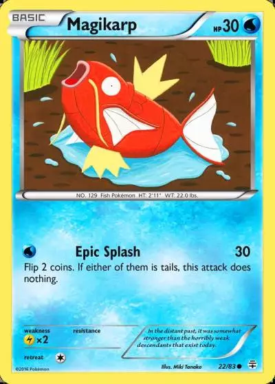 Magikarp 22/83 Generations Pokemon card