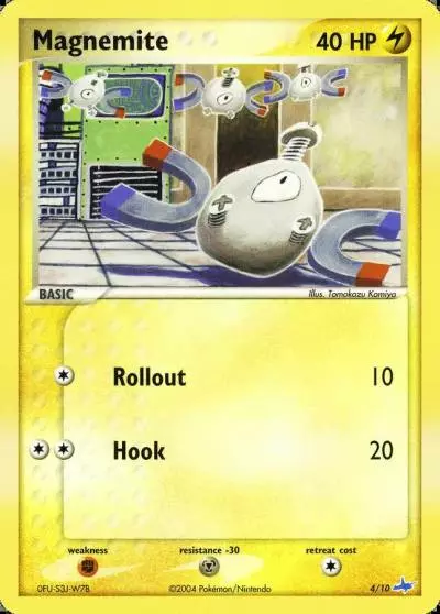 Magnemite 4/10 EX Trainer Kit Latios Pokemon card