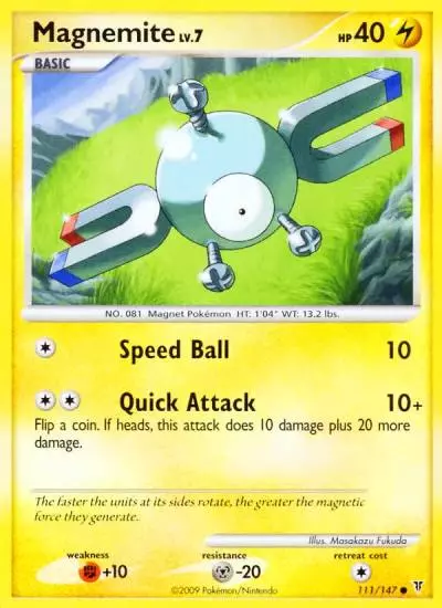 Magnemite 111/147 Supreme Victors Pokemon card
