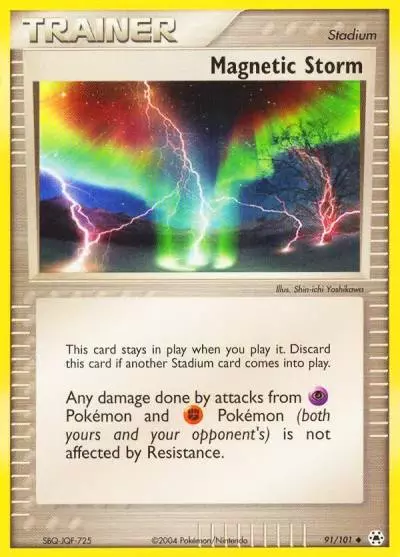 Magnetic Storm 91/101 Hidden Legends Pokemon card