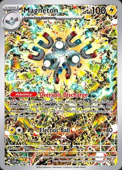 Magneton 159/165 Scarlet & Violet Black Star Promos Pokemon card