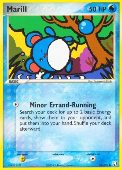 Marill 68/109 Team Rocket Returns Pokemon card