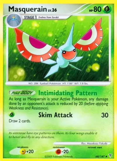 Masquerain 68/147 Supreme Victors Pokemon card