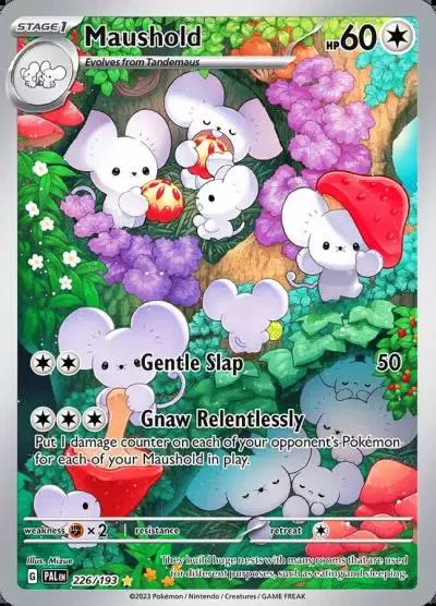 Maushold 226/193 Paldea Evolved Pokemon card