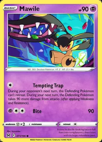 Mawile 71/196 Lost Origin Pokemon card
