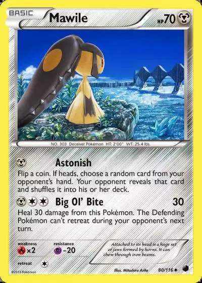 Mawile 80/116 Plasma Freeze Pokemon card