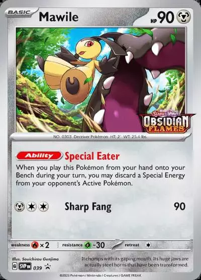 Mawile 39/165 Scarlet & Violet Black Star Promos Pokemon card