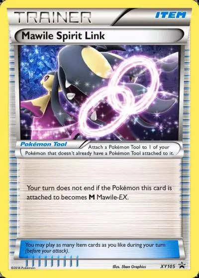 Mawile Spirit Link XY105/211 XY Black Star Promos Pokemon card