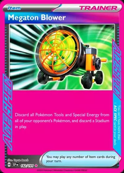 Megaton Blower 182/191 Surging Sparks Pokemon card