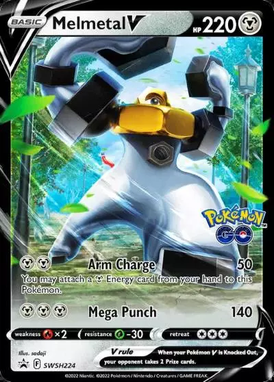 Melmetal V SWSH224/307 SWSH Black Star Promos Pokemon card