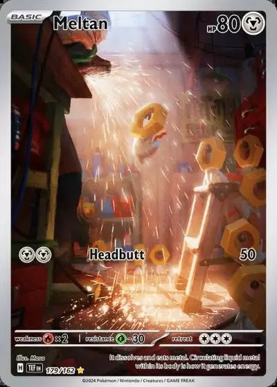 Meltan 179/162 Temporal Forces Pokemon card