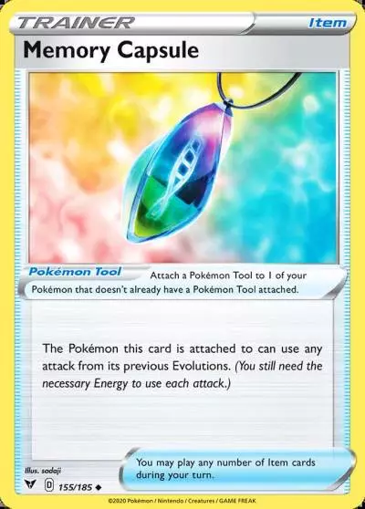 Memory Capsule 155/185 Vivid Voltage Pokemon card