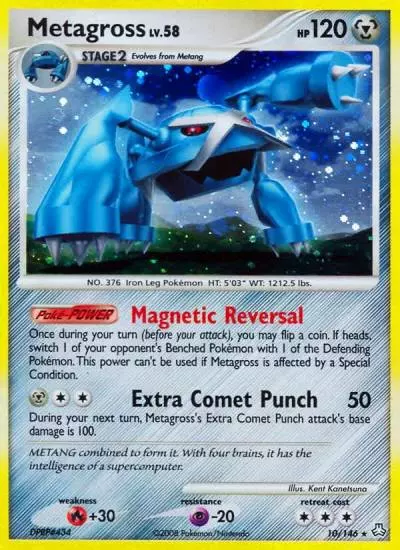 Metagross 10/146 Legends Awakened Pokemon card