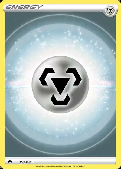 Metal Energy 159/159 Crown Zenith Pokemon card