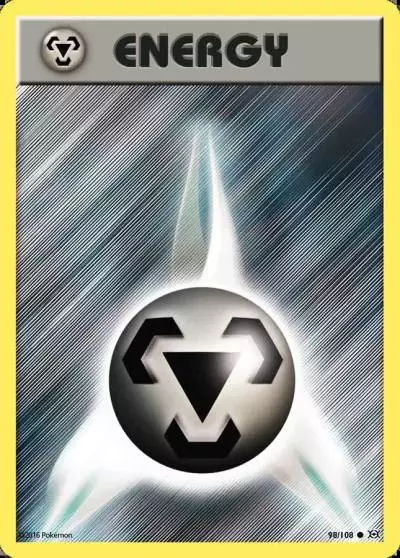 Metal Energy 98/108 Evolutions Pokemon card