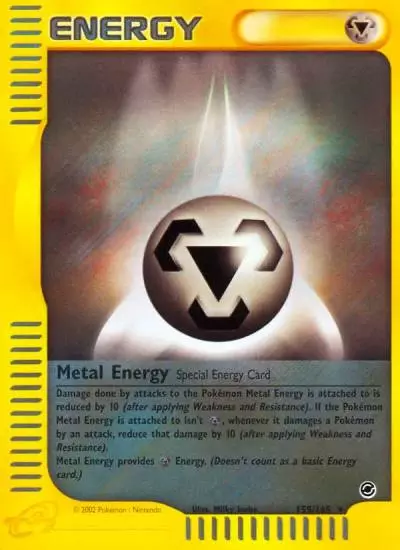 Metal Energy 159/165 Expedition Base Set Pokemon card