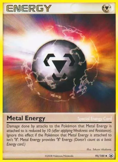 Metal Energy 95/100 Majestic Dawn Pokemon card