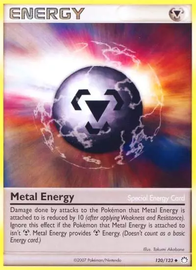 Metal Energy 120/123 Mysterious Treasures Pokemon card