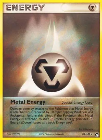 Metal Energy 88/108 Power Keepers Pokemon card