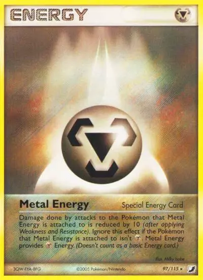 Metal Energy 97/115 Unseen Forces Pokemon card