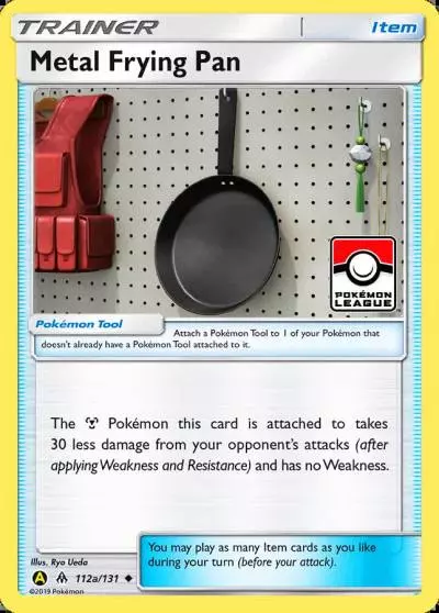 Metal Frying Pan 112a/131 Forbidden Light Pokemon card