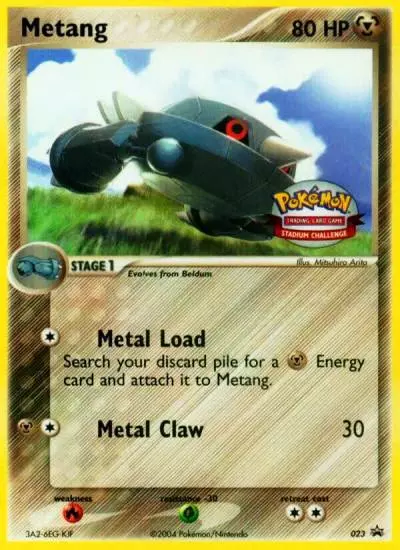 Metang 23/40 Nintendo Black Star Promos Pokemon card
