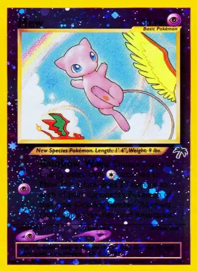Mew 1/18 Southern Islands Pokemon card