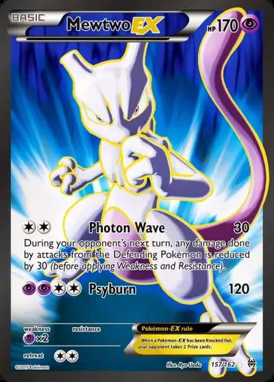 Mewtwo-EX 157/162 BREAKthrough Pokemon card