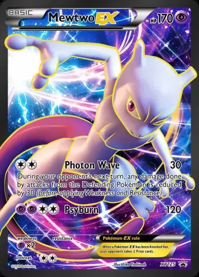 Mewtwo-EX XY125/211 XY Black Star Promos Pokemon card