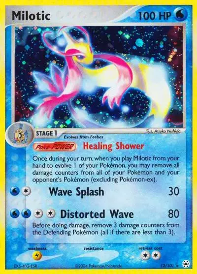 Milotic 12/101 Hidden Legends Pokemon card