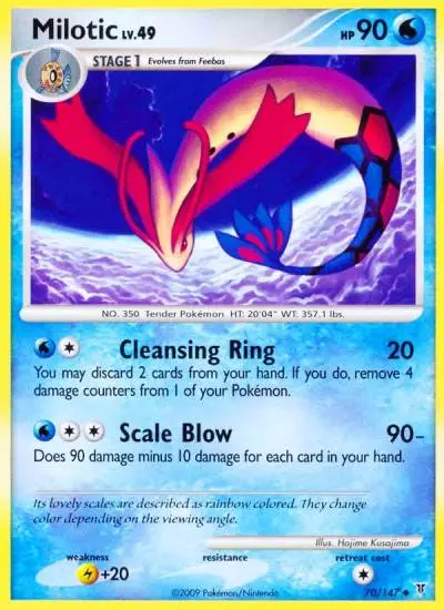 Milotic 70/147 Supreme Victors Pokemon card